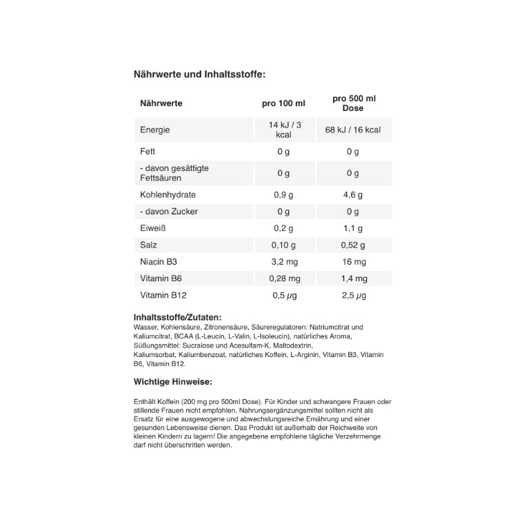 REIGN - Energy Sport Drink 500ml