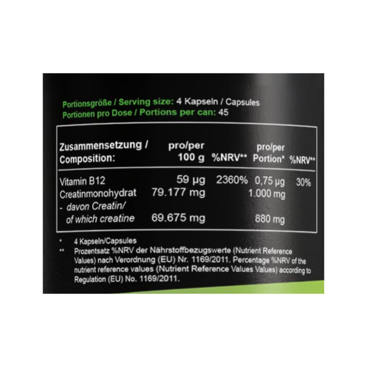 ZEC+ - Creatine Caps Creapure