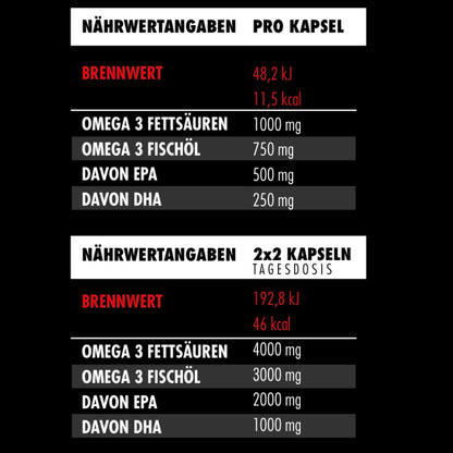 Big Zone Omega 3 Fury Triglyceride 300 Kapseln
