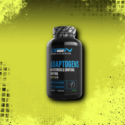 GERMANY ELITE NUTRITION - ADAPTOGENE - ANTISTRESS & CORTISOL CONTROL, 120 KAPSELN