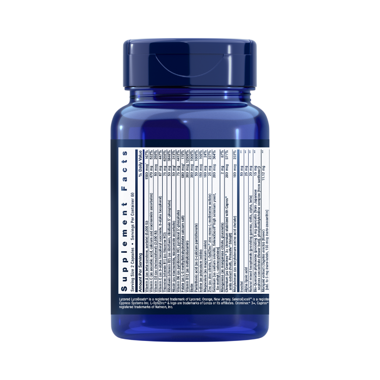 LIFE EXTENSION - TWO PER DAY CAPS MULTIVITAMIN