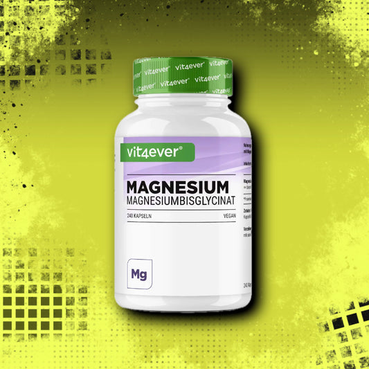 VIT4EVER - MAGNESIUMBISGLYCINAT - 240 KAPSELN