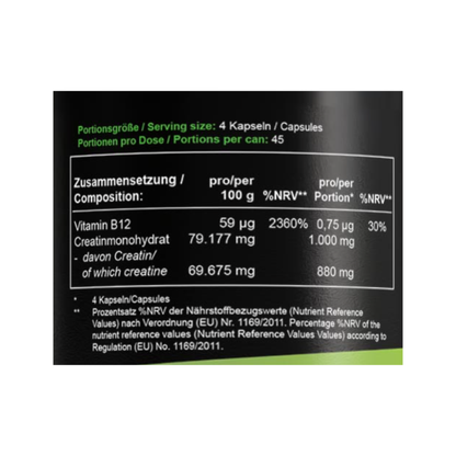 ZEC+ - Creatine Caps Creapure